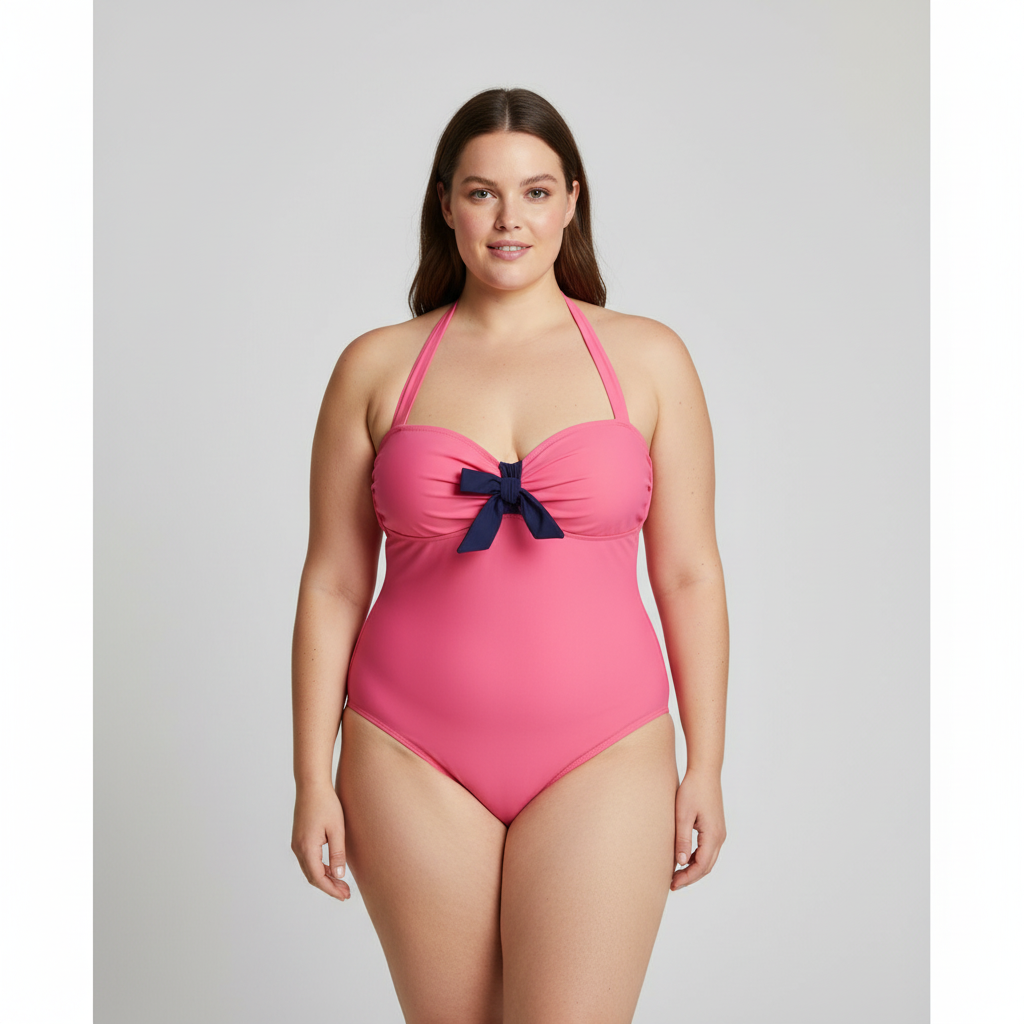 Maillot 1 pièce Eldys Rose
