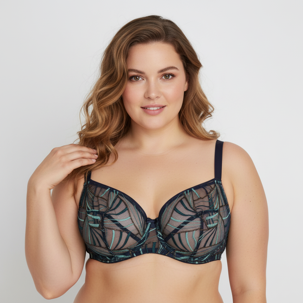 Soutien-gorge Darjeeling Bleu