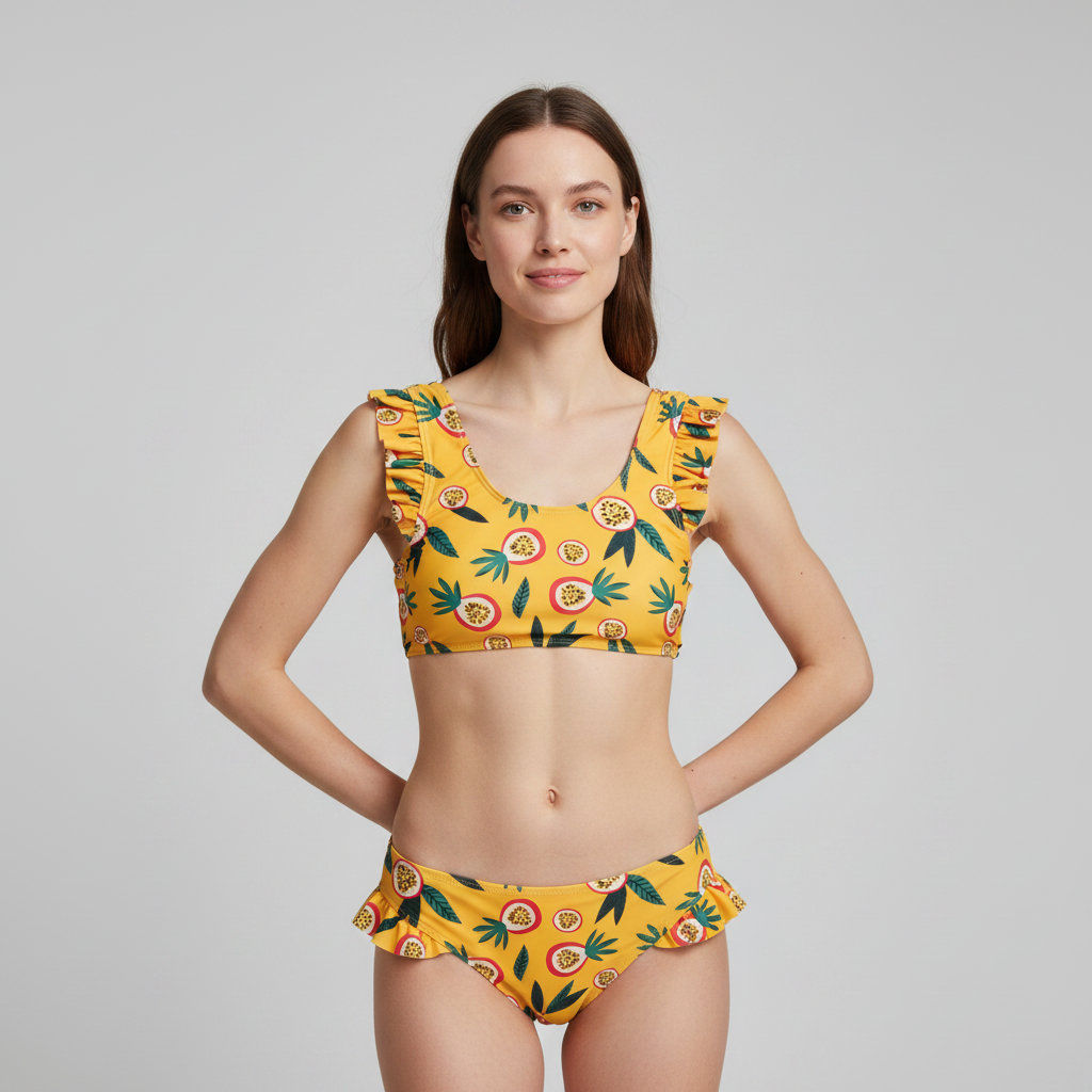 Haut de maillot Jaune