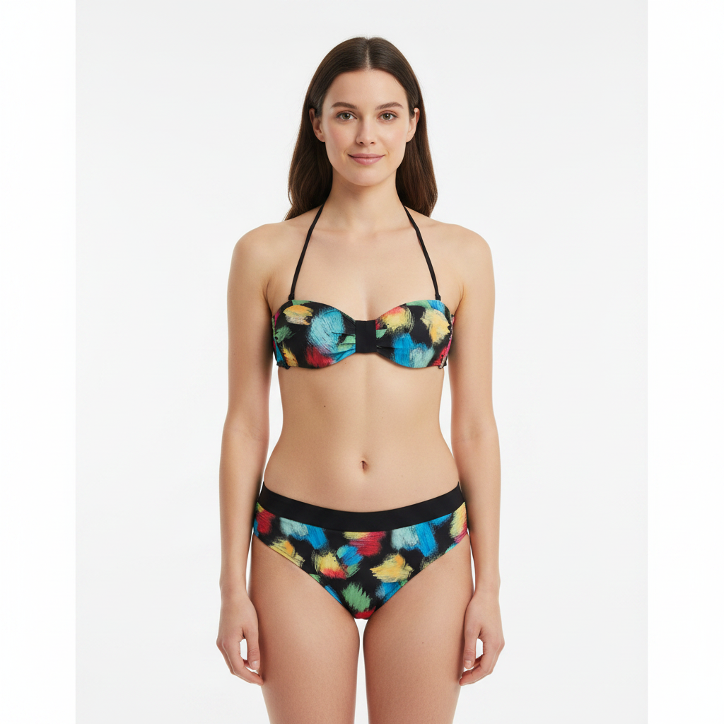 Haut de maillot Ysé Noir