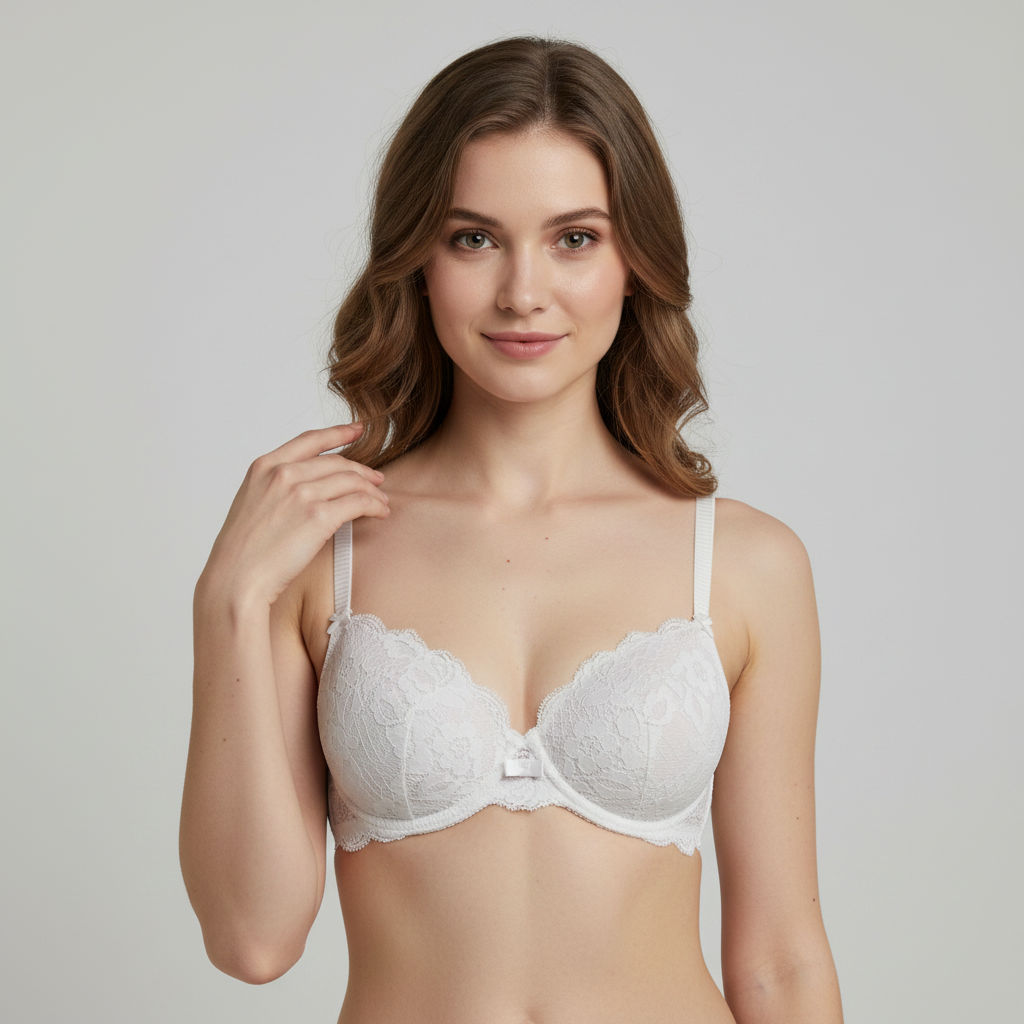 Soutien-gorge RougeGorge Blanc