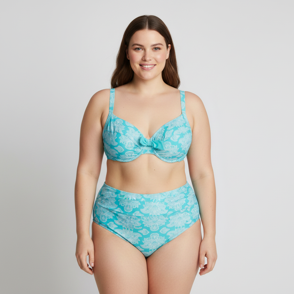 Haut de maillot RougeGorge Bleu