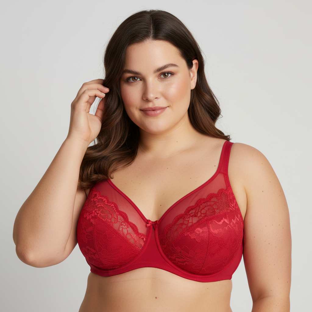 Soutien-gorge DIM Rouge