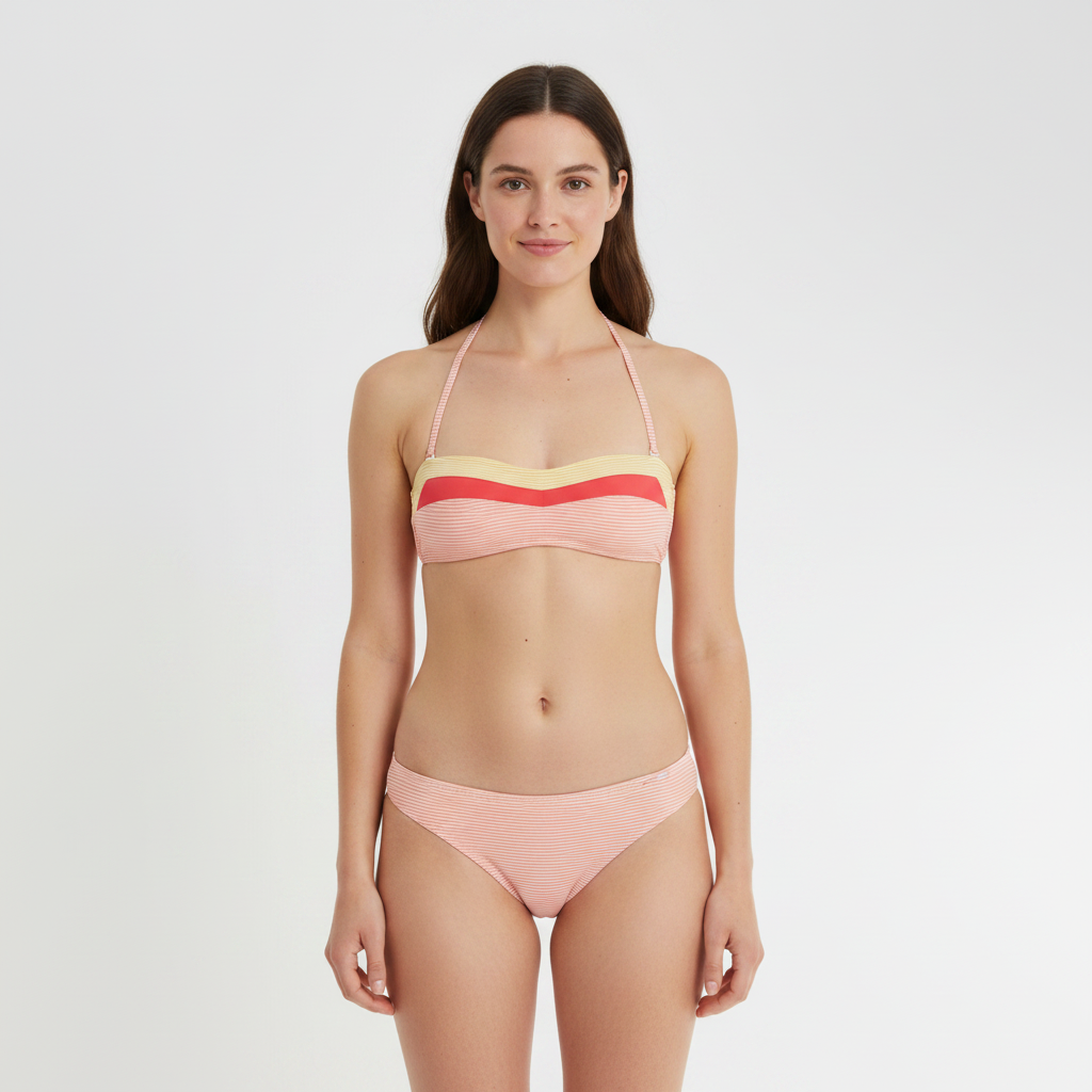 Haut de maillot Ysé Orange