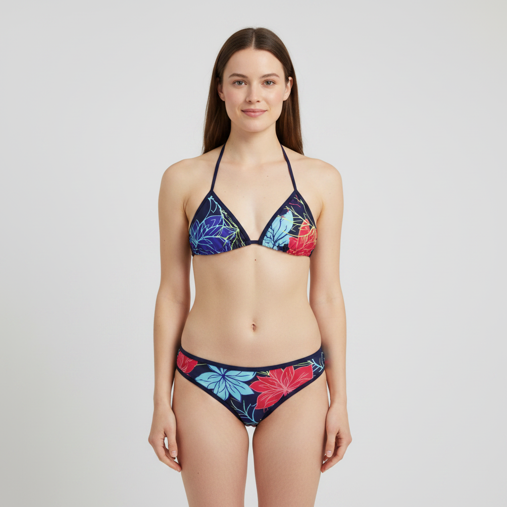 Haut de maillot Bleu