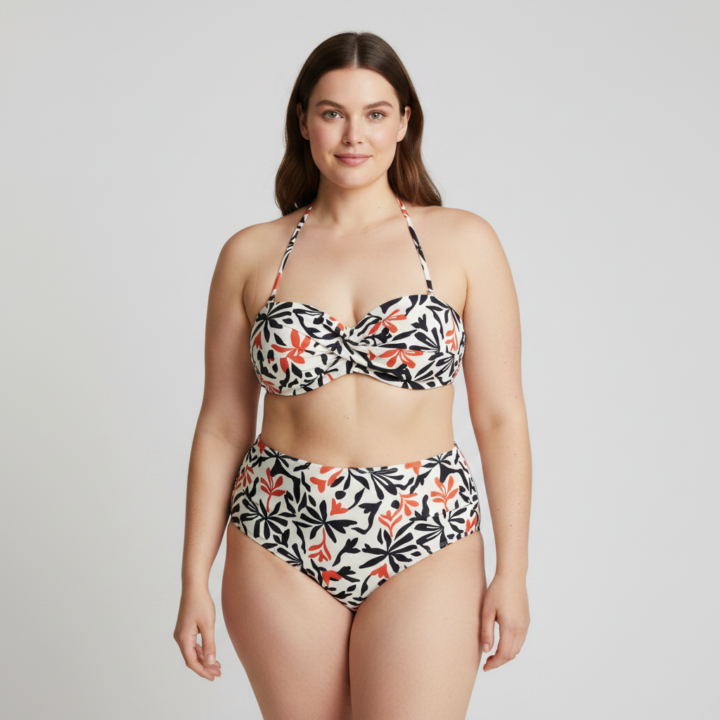 Haut de maillot RougeGorge Beige