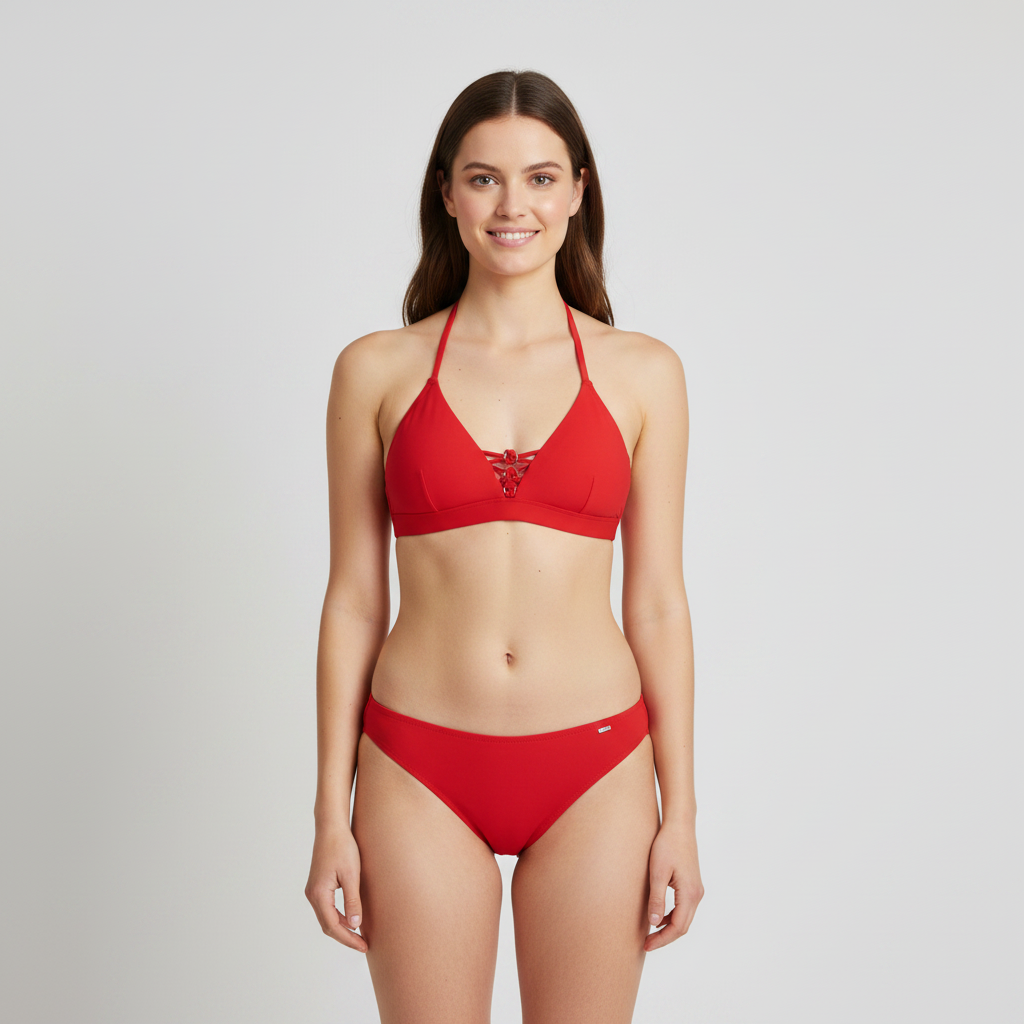 Haut de maillot ETAM Rouge