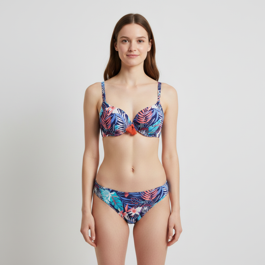 Haut de maillot RougeGorge Bleu