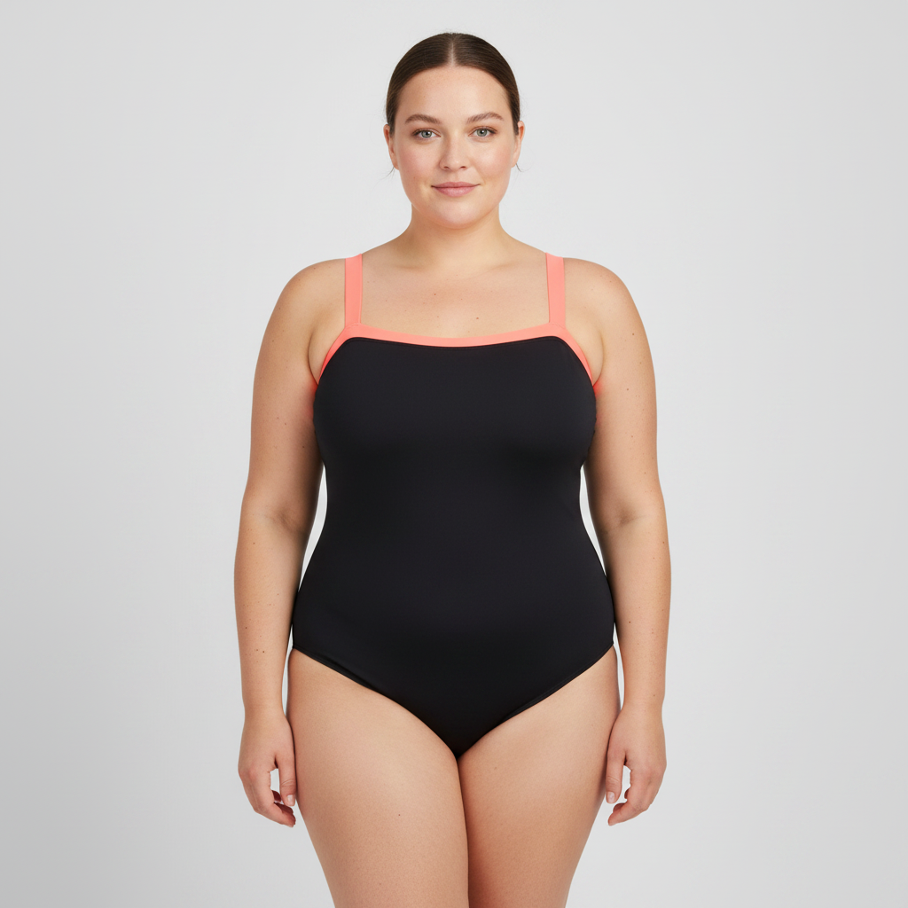 Maillot 1 pièce Olaian Noir