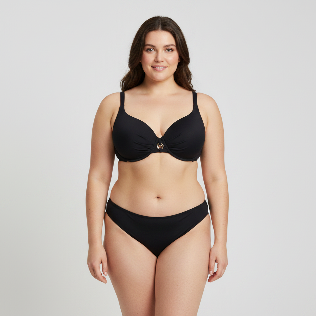 Haut de maillot RougeGorge Noir