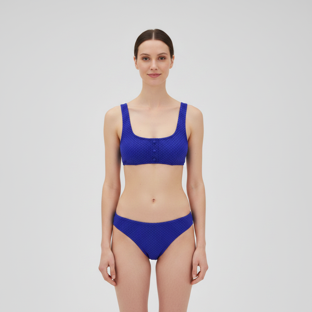 Haut de maillot Ysé Bleu