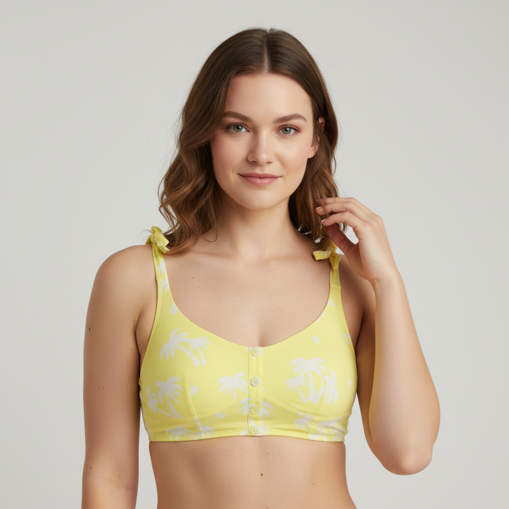 Soutien-gorge Princesse tam.tam Jaune