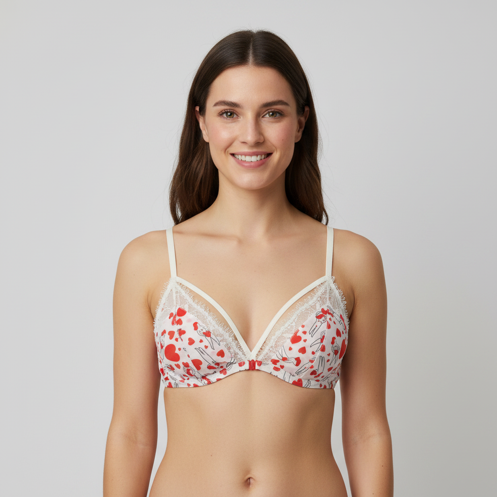 Soutien-gorge Princesse tam.tam Rouge