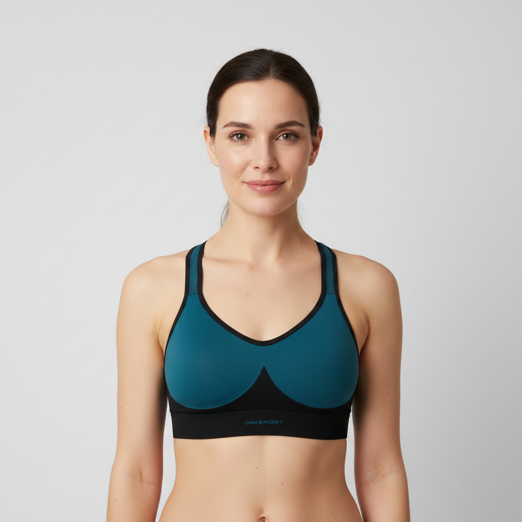 Brassière DIM Bleu