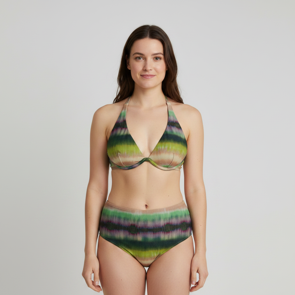 Haut de maillot RougeGorge Vert