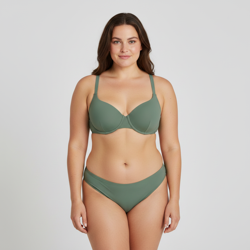 Haut de maillot RougeGorge Vert