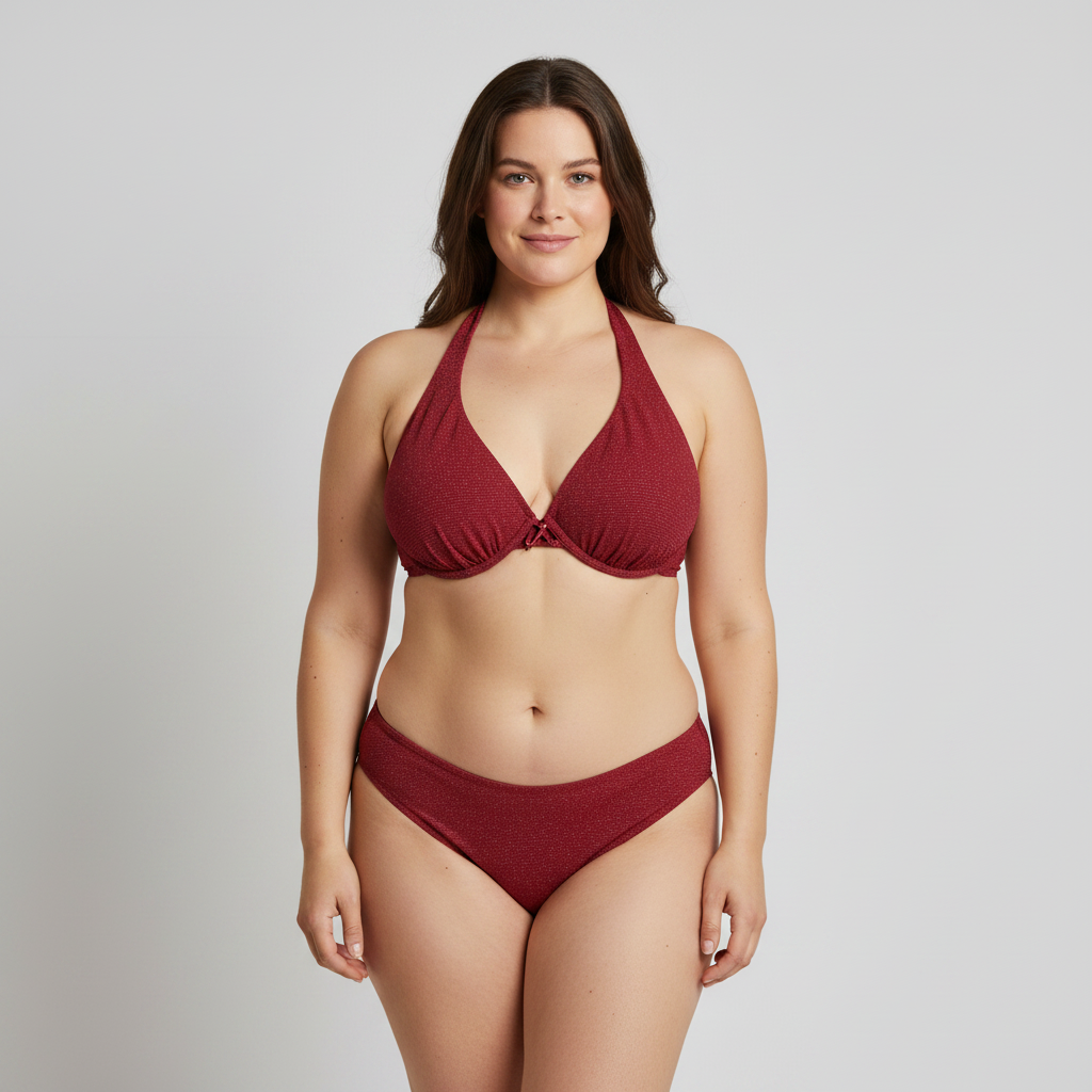 Haut de maillot RougeGorge Rouge
