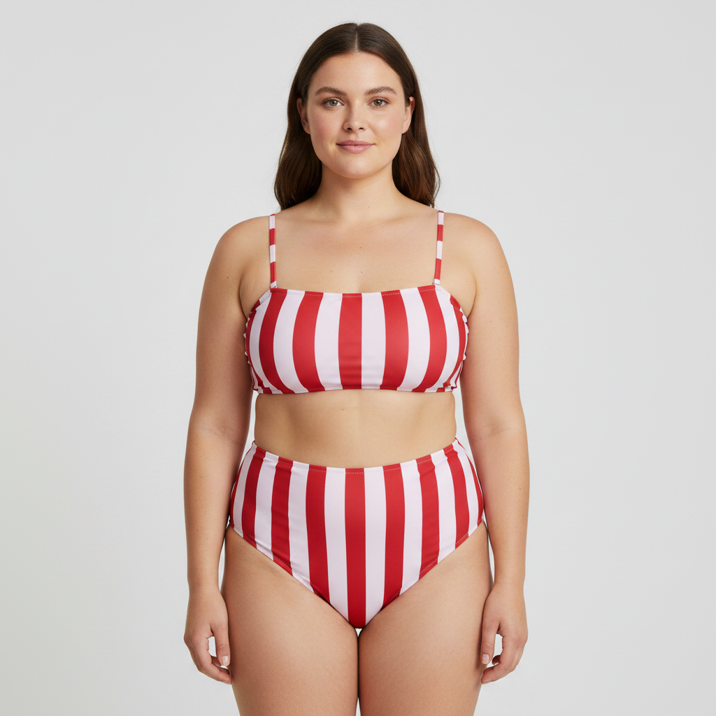 Haut de maillot Rouge
