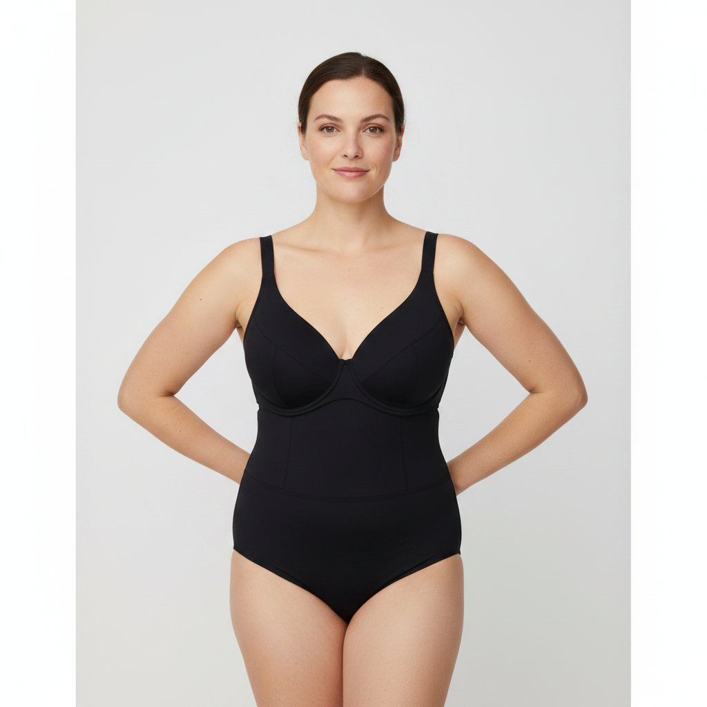 Haut de maillot Noir