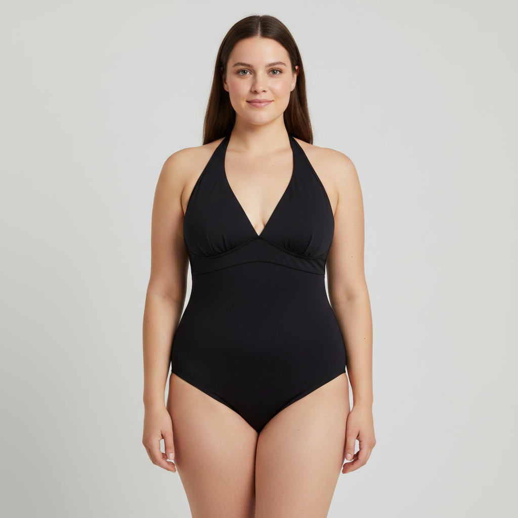Maillot 1 pièce Olaian Noir