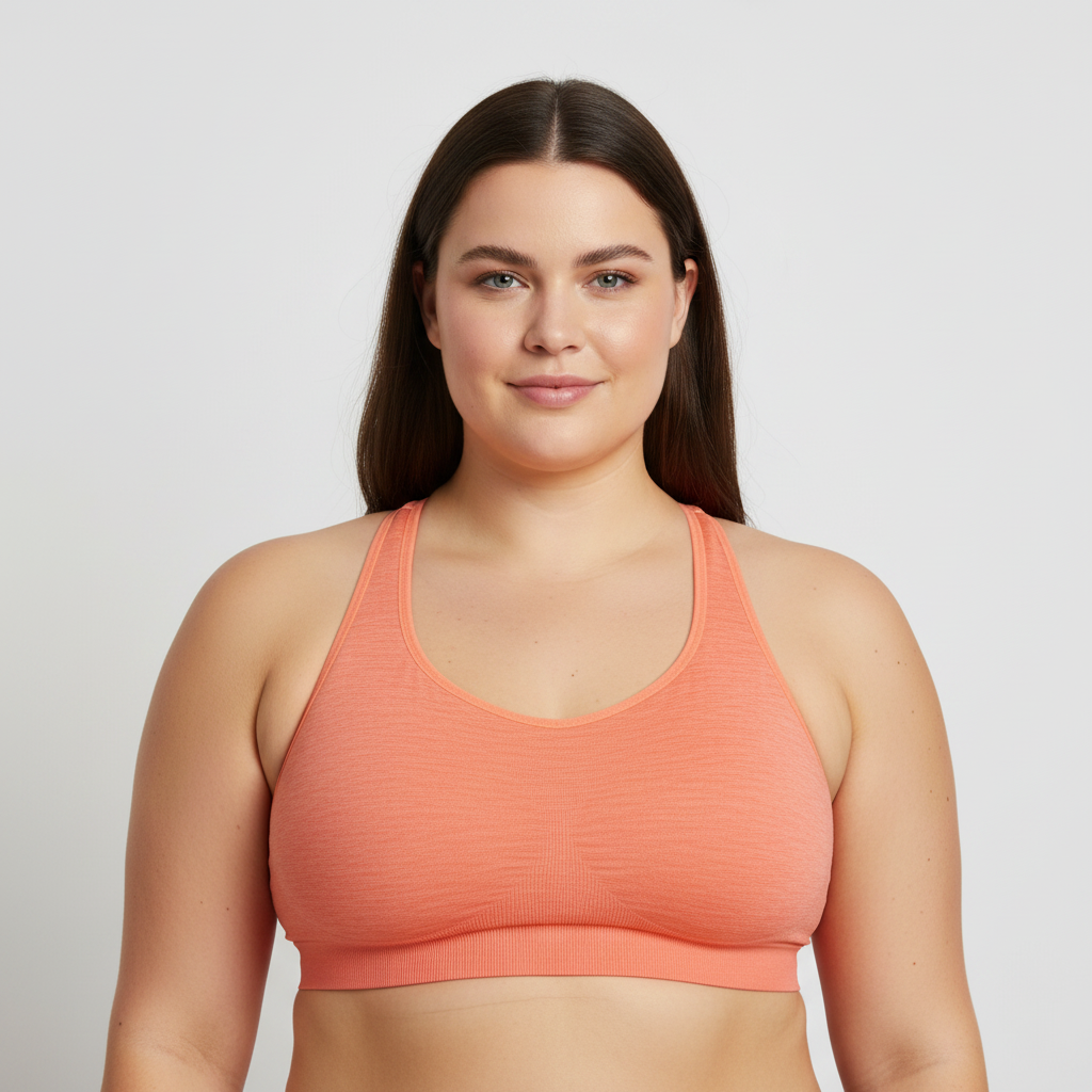 Brassière Decathlon Orange