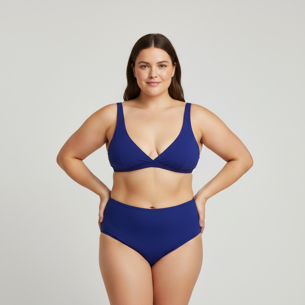 Haut de maillot Ysé Bleu