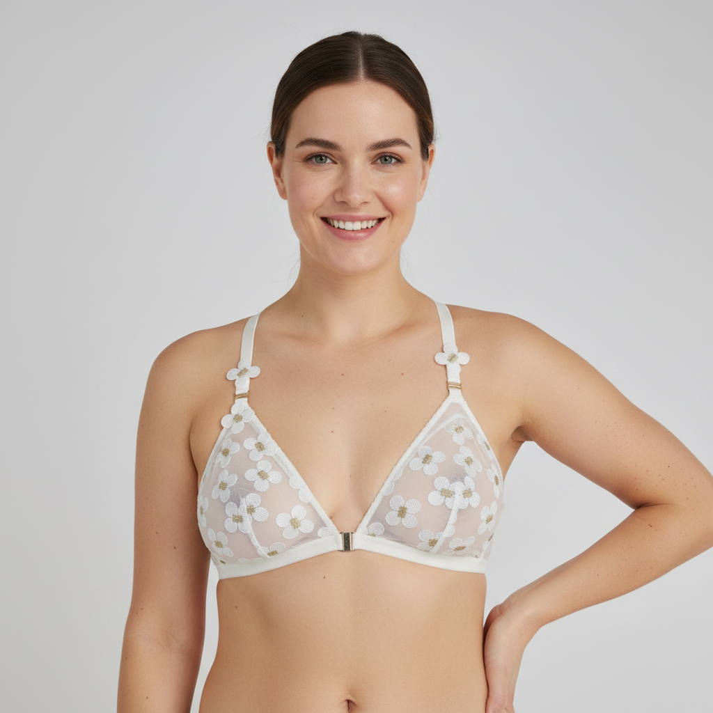 Soutien-gorge Darjeeling Blanc