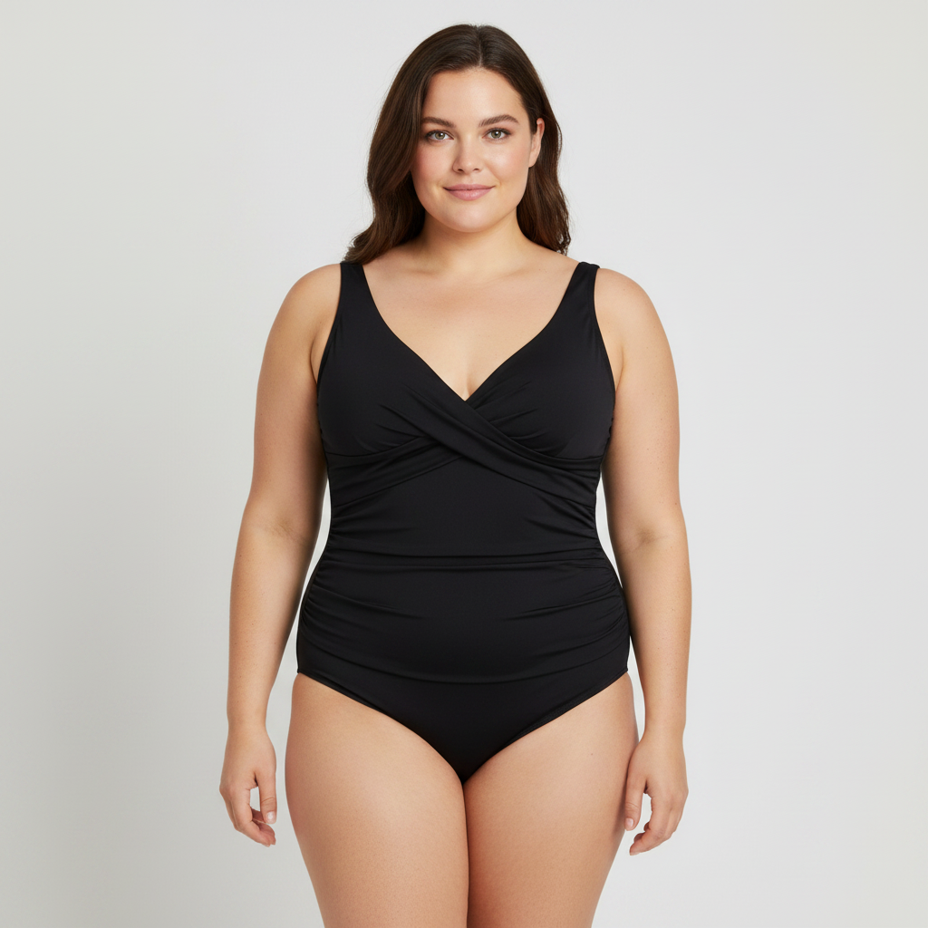 Maillot 1 pièce RougeGorge Noir