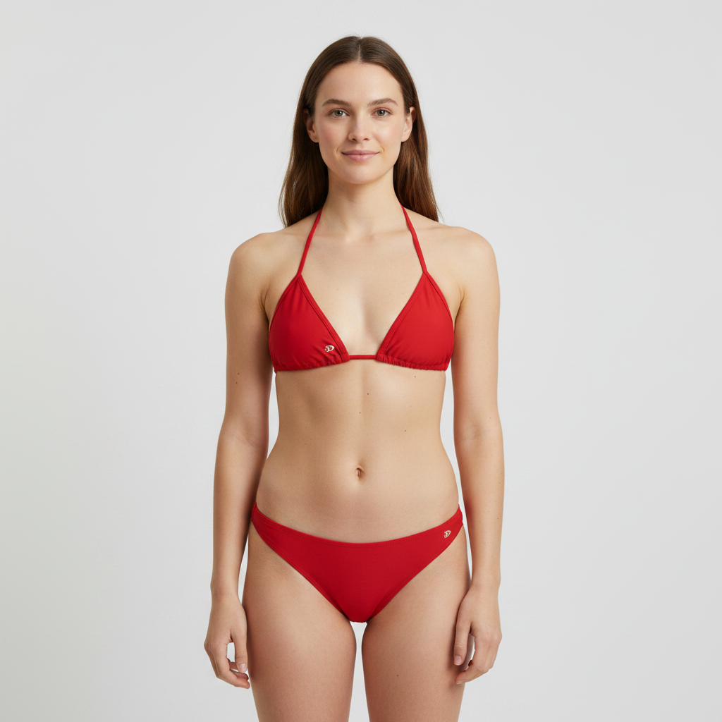 Haut de maillot Rouge