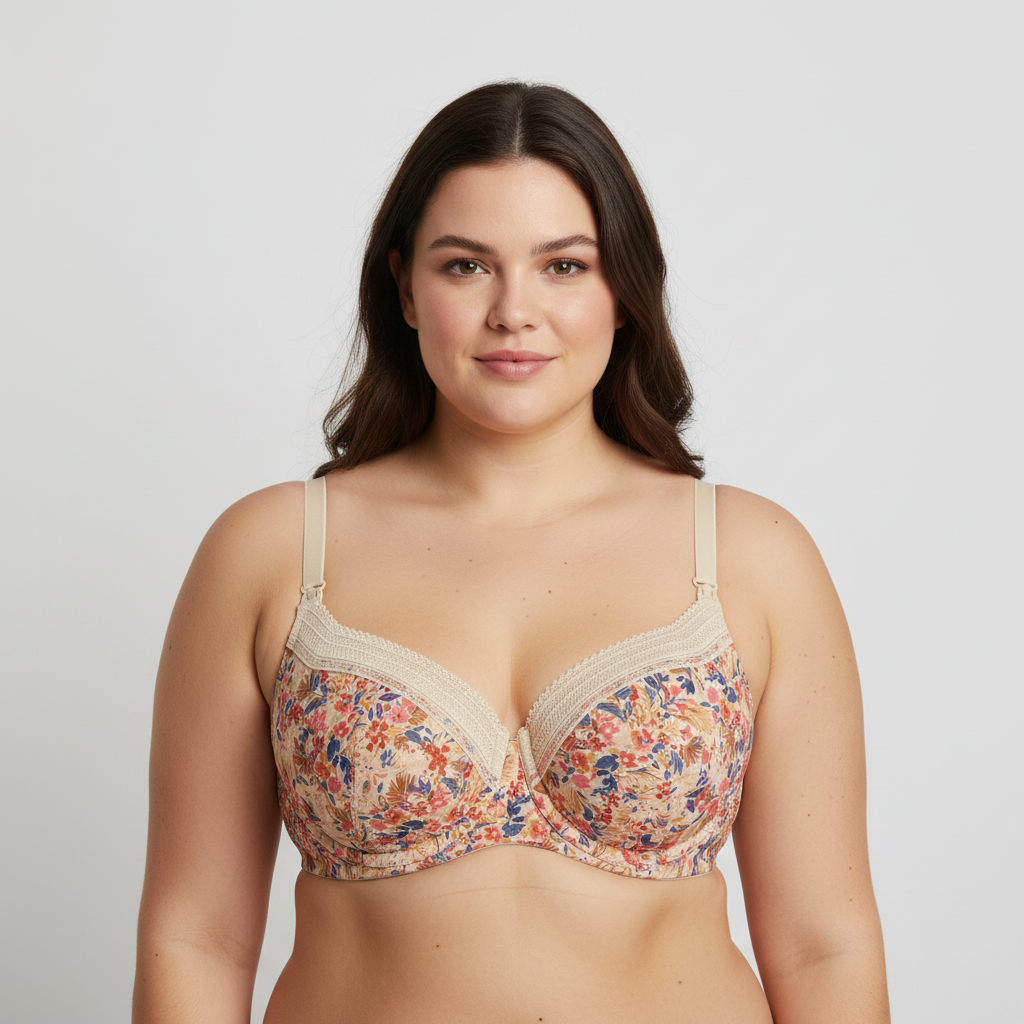 Soutien-gorge d'allaitement RougeGorge Beige
