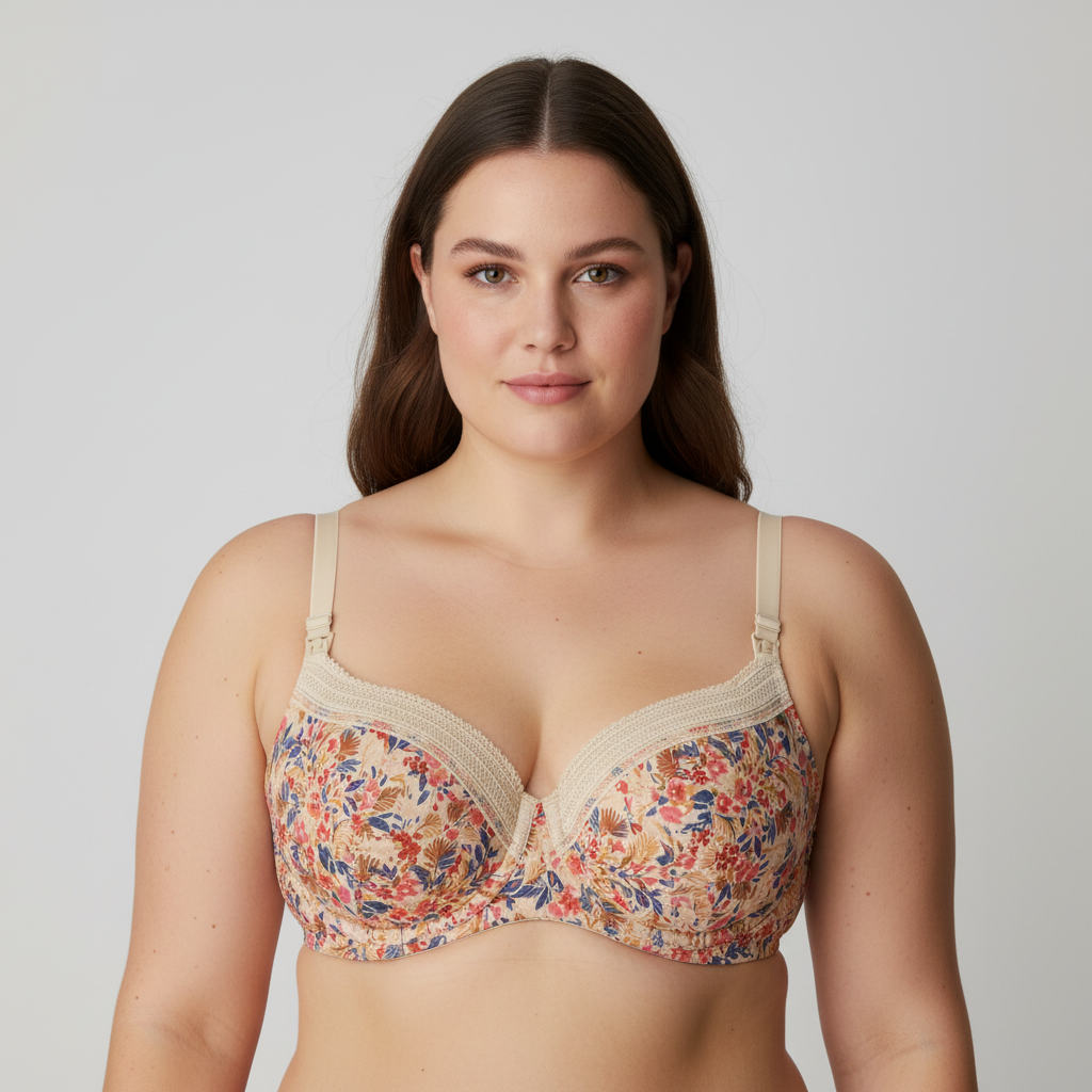 Soutien-gorge d'allaitement RougeGorge Beige
