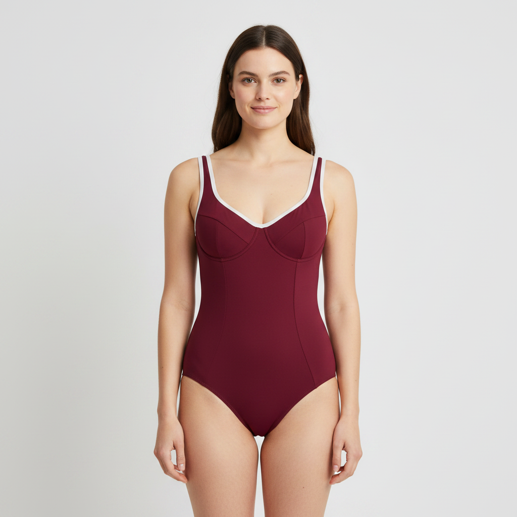 Maillot 1 pièce La Redoute Violet