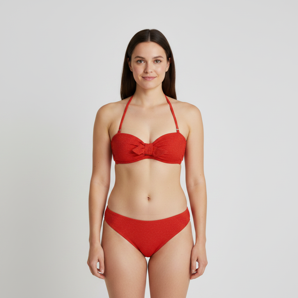 Haut de maillot Ysé Orange