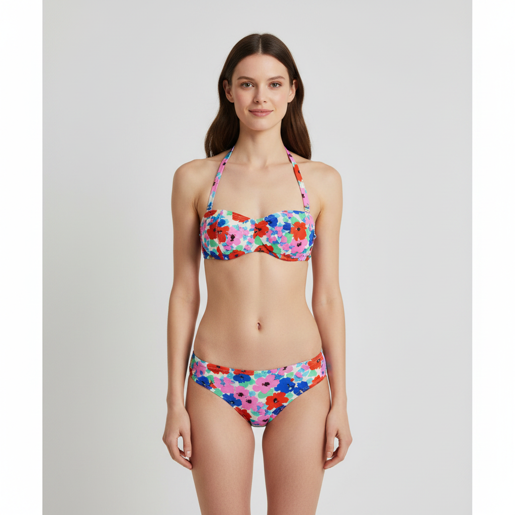 Haut de maillot Ysé Rouge