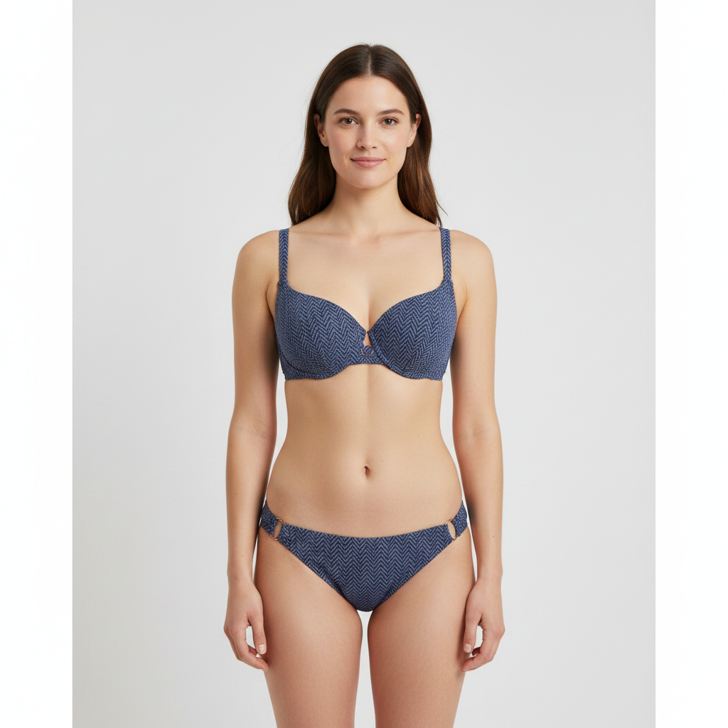 Haut de maillot RougeGorge Bleu