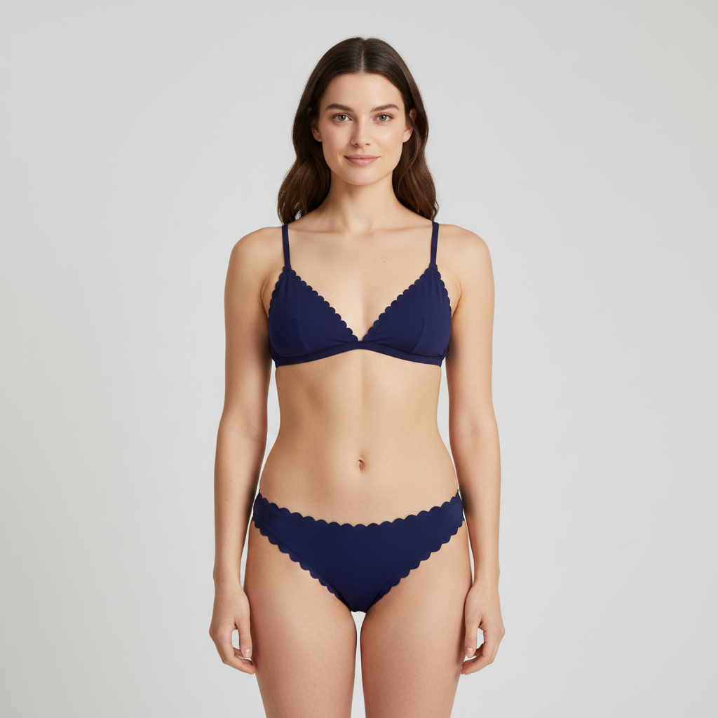 Haut de maillot Bleu