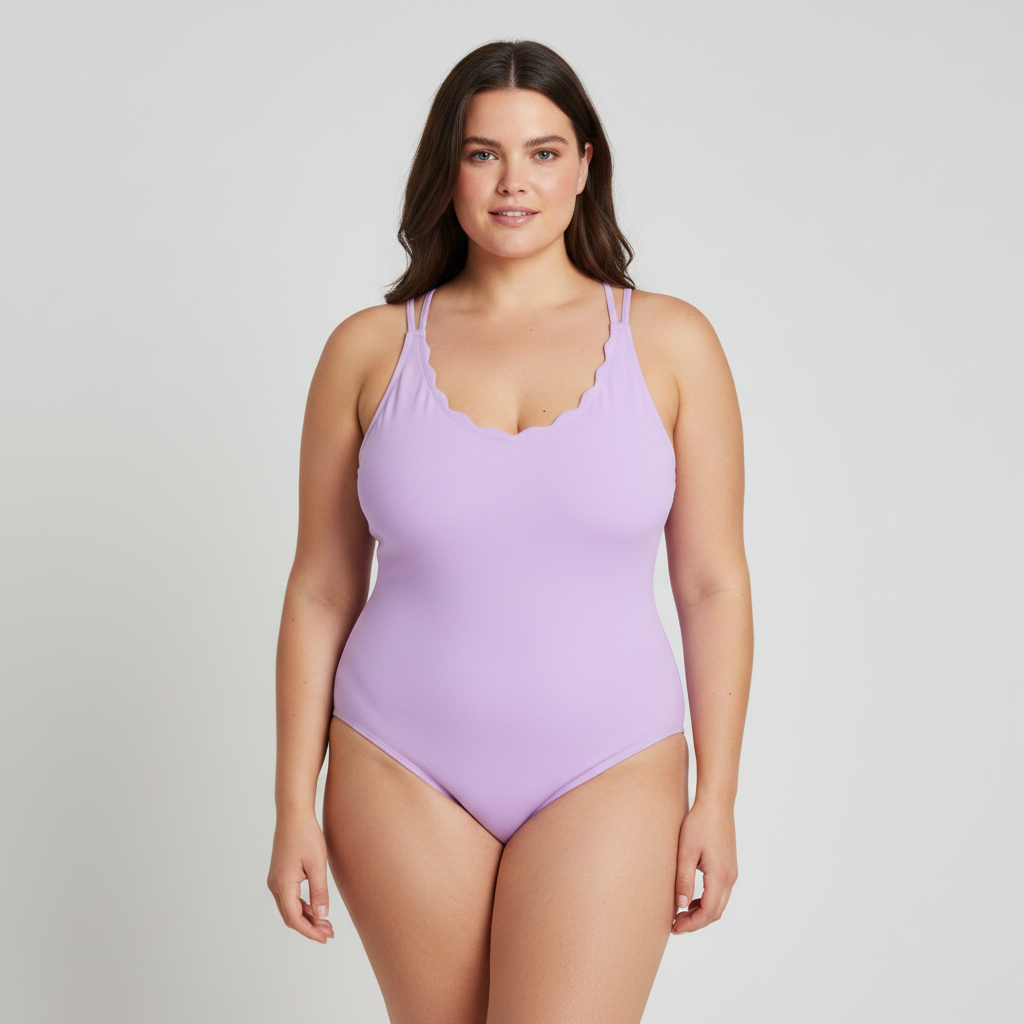 Maillot 1 pièce La Redoute Violet