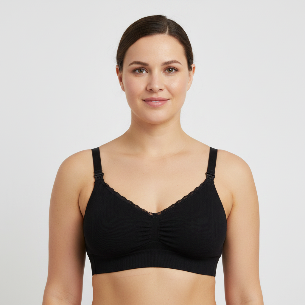 Soutien-gorge d'allaitement Carriwell Noir