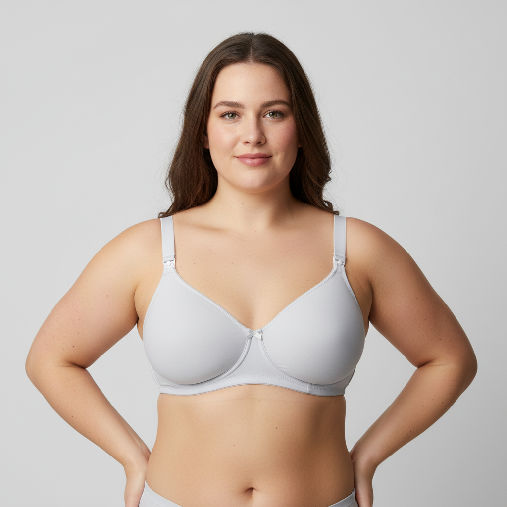 Soutien-gorge d'allaitement vertbaudet Blanc