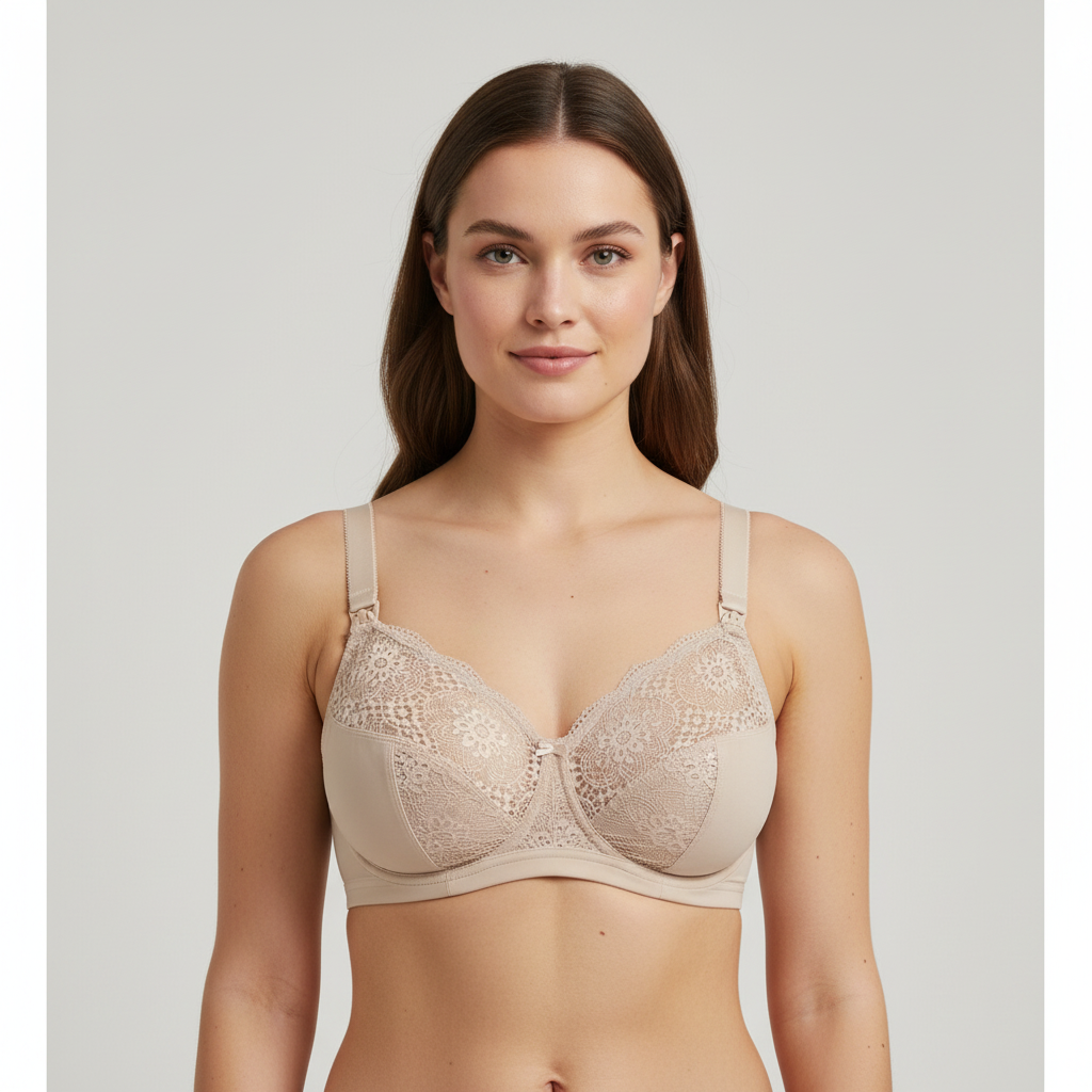 Soutien-gorge d'allaitement Carriwell Beige