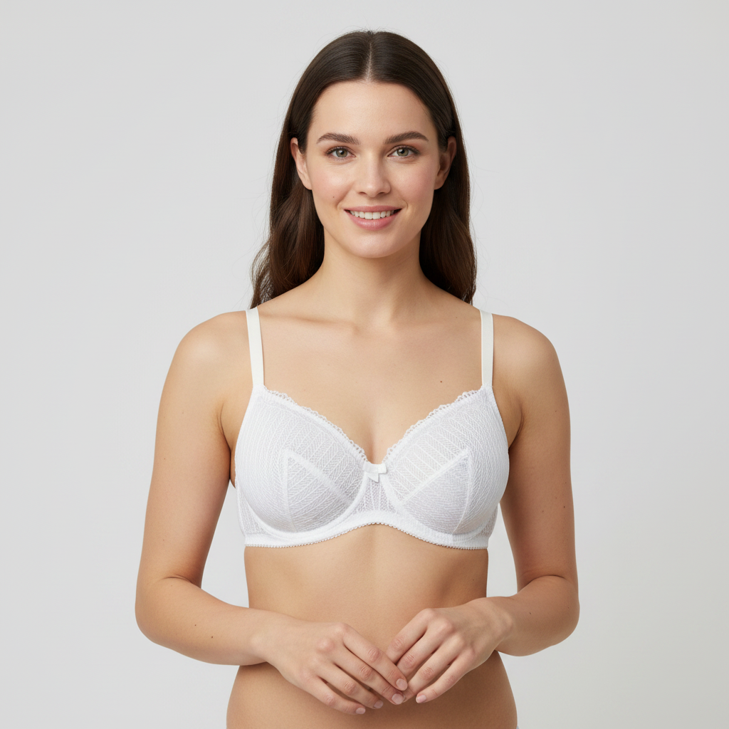 Soutien-gorge RougeGorge Blanc