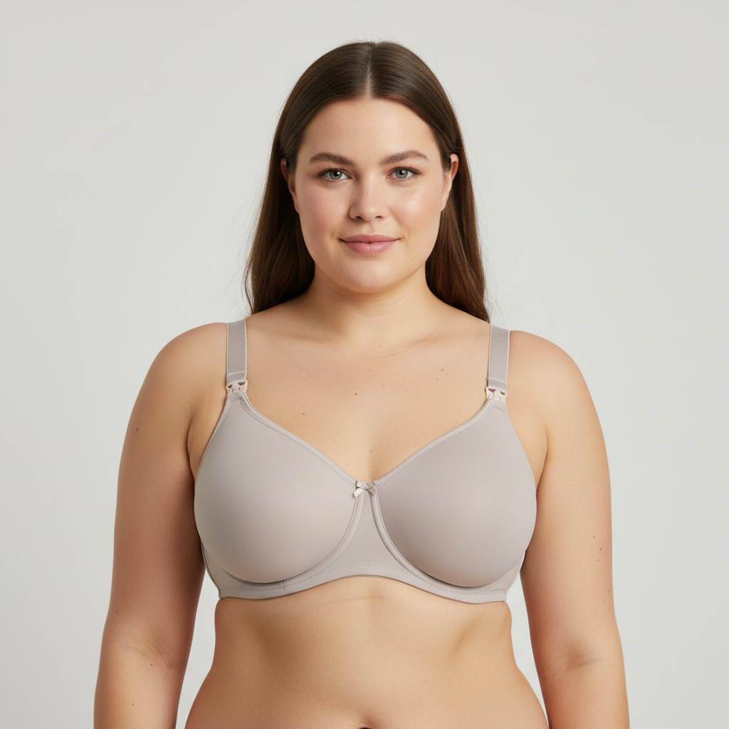 Soutien-gorge d'allaitement Vertbaudet Blanc