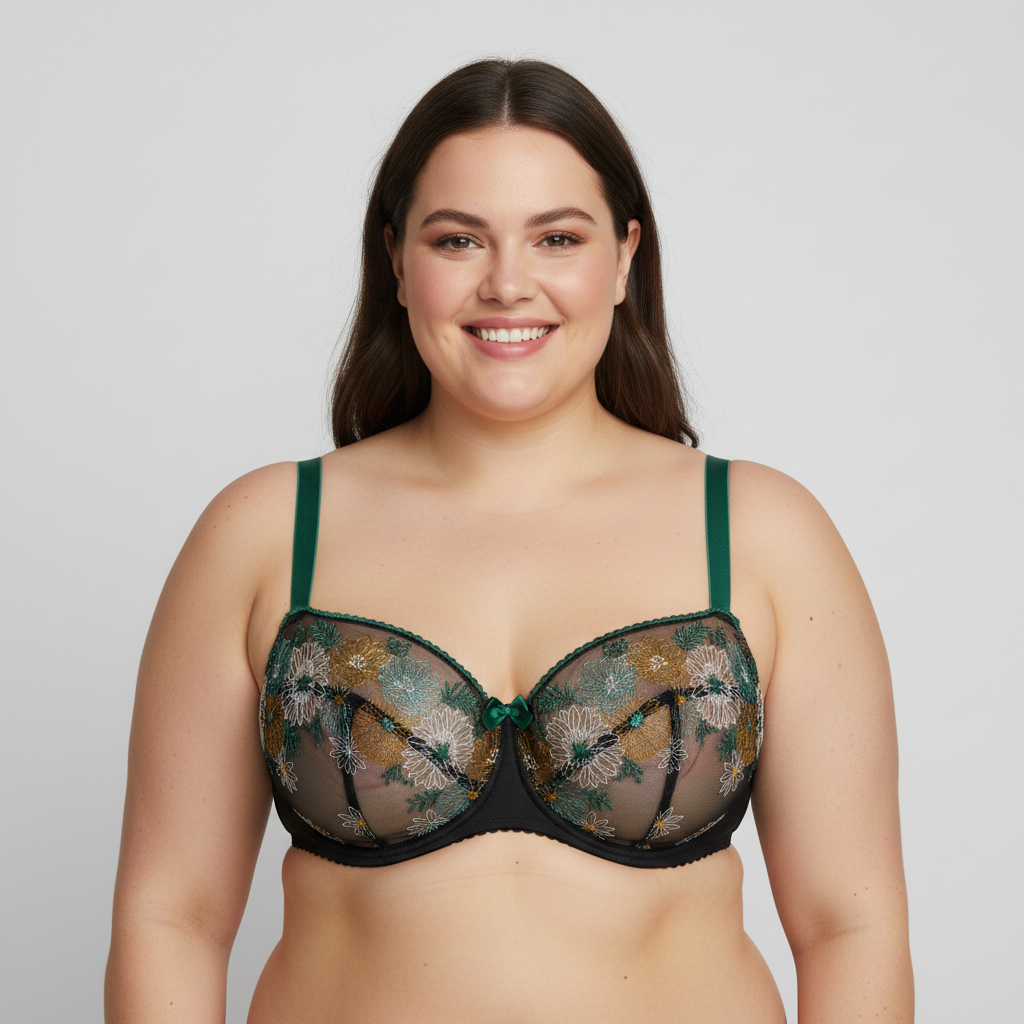 Soutien-gorge Darjeeling Noir