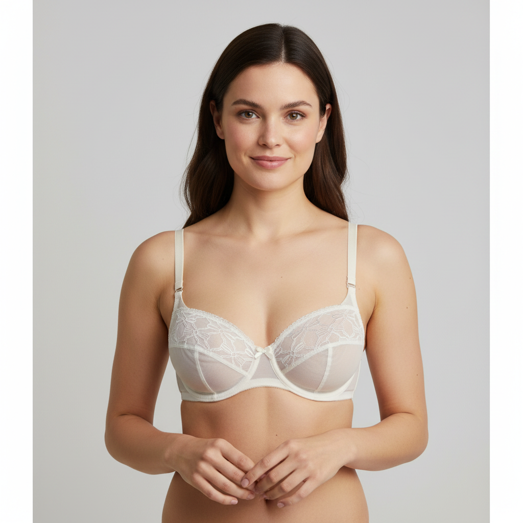 Soutien-gorge Darjeeling Blanc