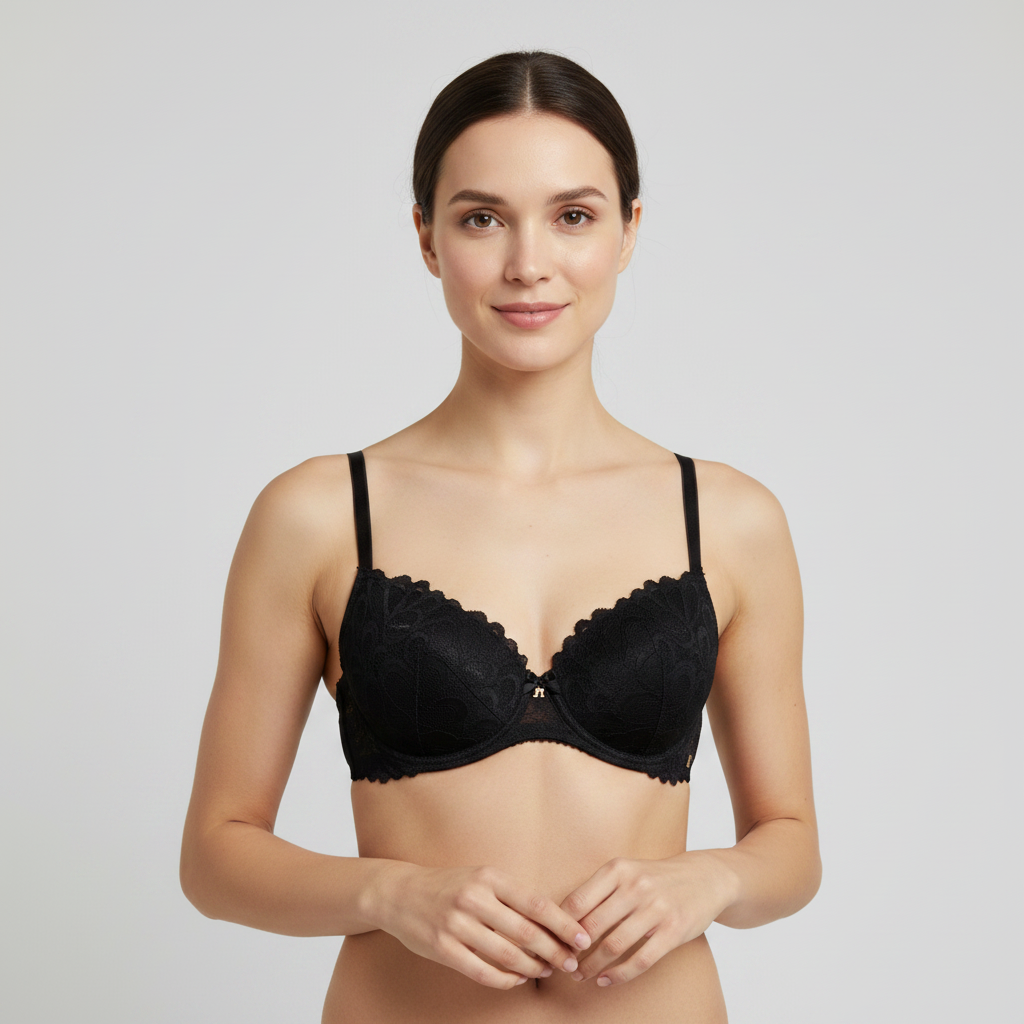 Soutien-gorge Savage x Fenty Noir