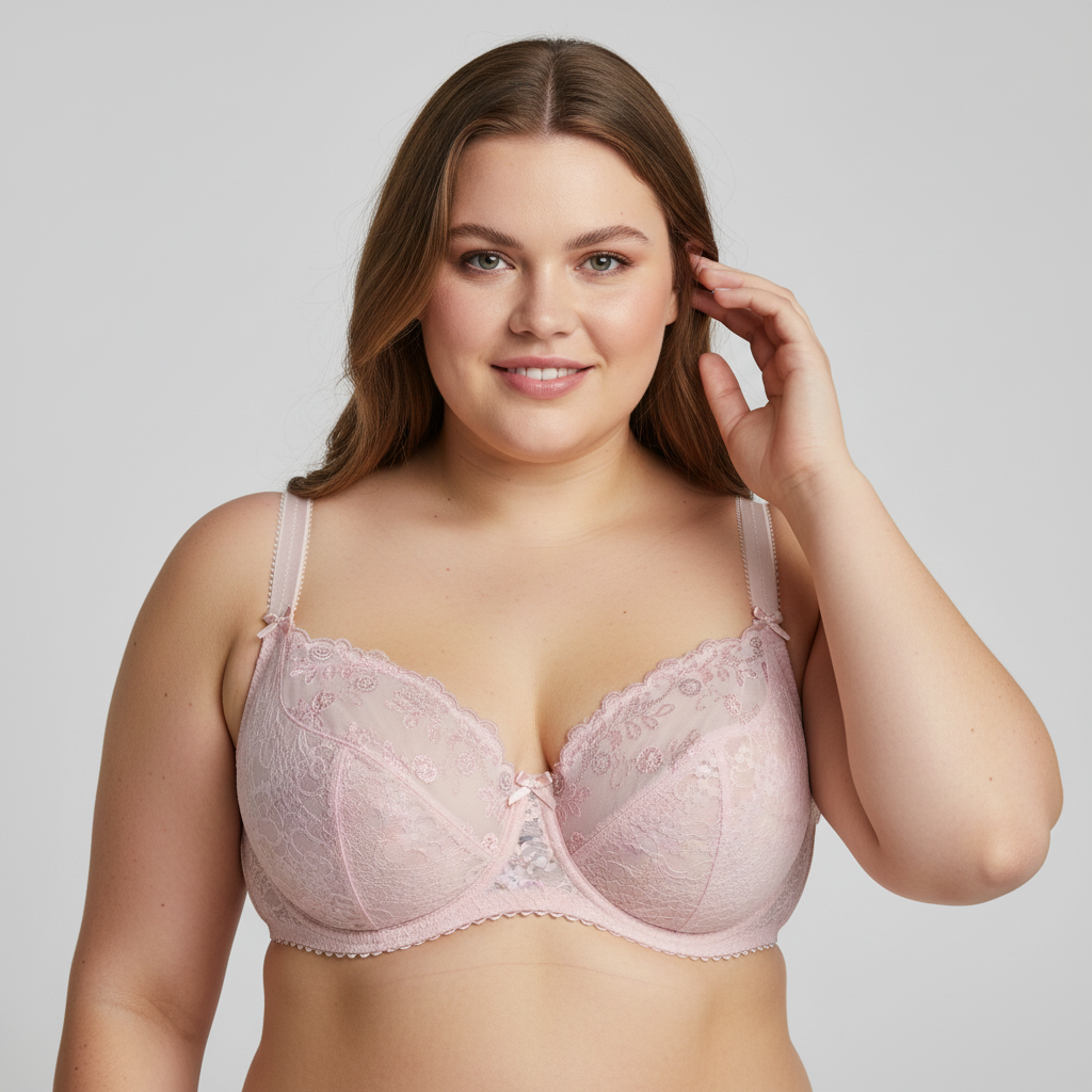 Soutien-gorge PIEGE Lingerie Rose