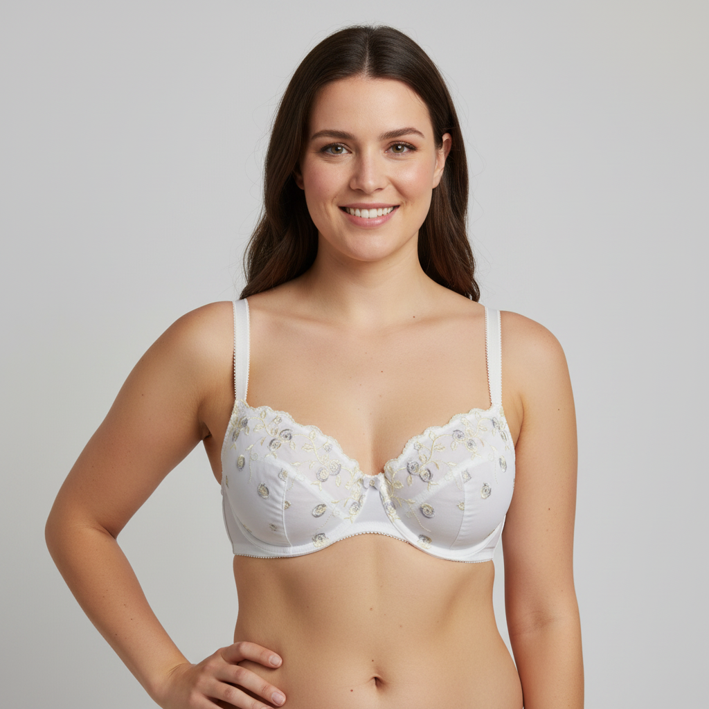 Soutien-gorge Françoise Saget Blanc