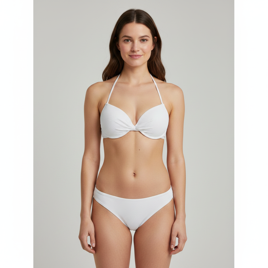 Haut de maillot ETAM Blanc