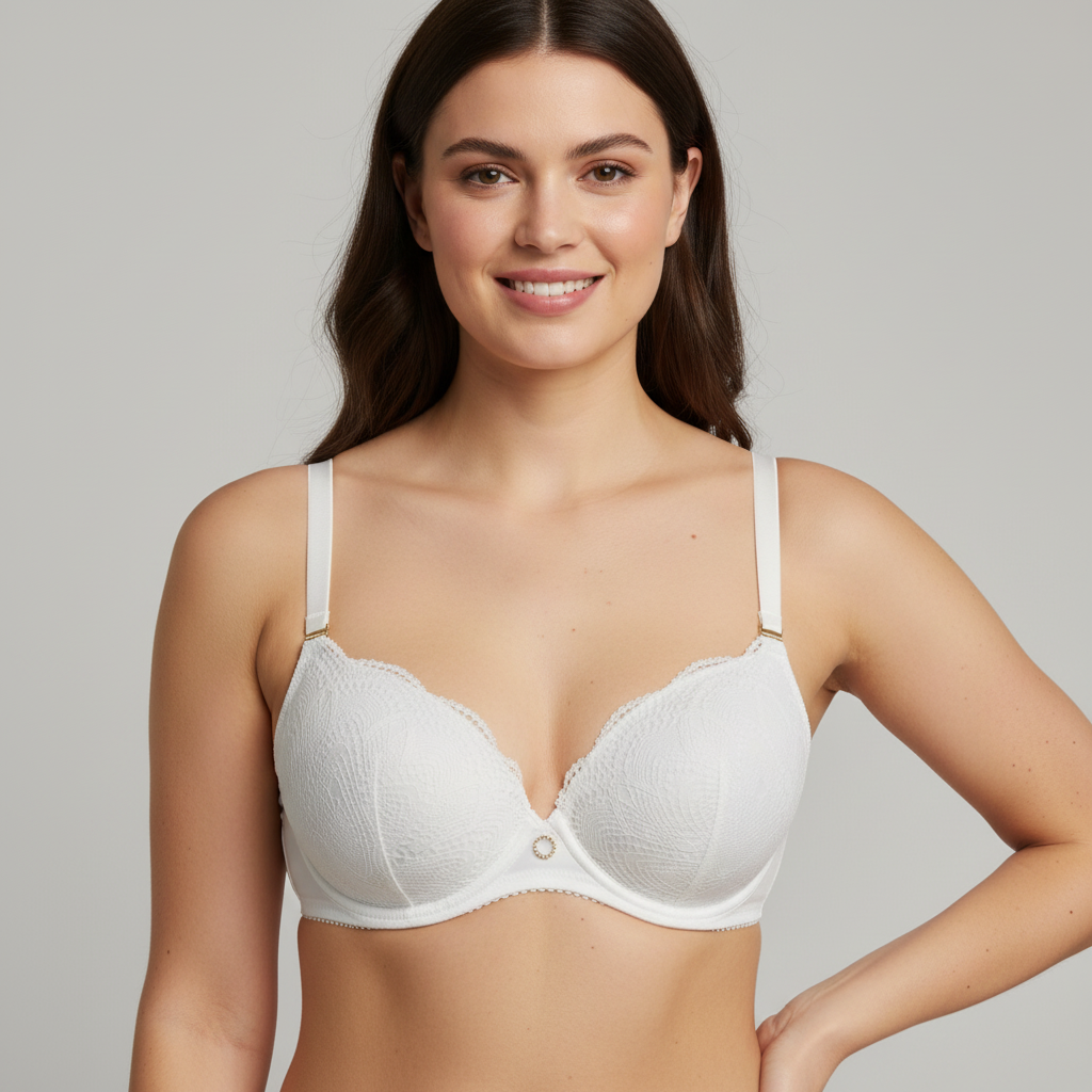 Soutien-gorge RougeGorge Blanc