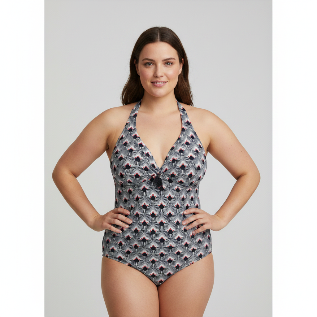 Haut de maillot RougeGorge Rose